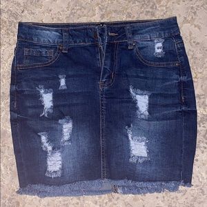 Jean Skirt